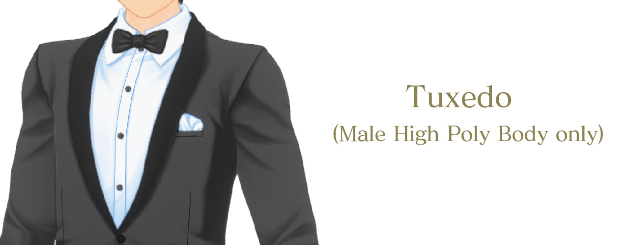 Tuxedo (Male High Poly Body only)