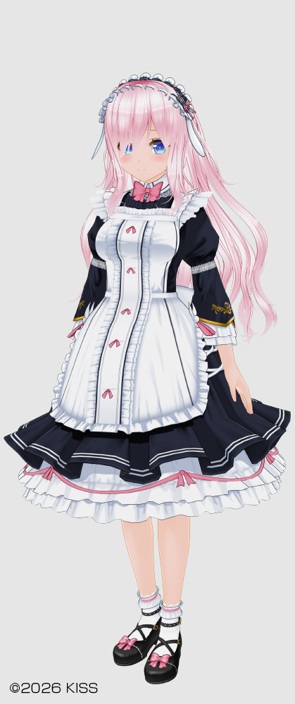 Le Sucre Maid Outfit/Cuddly Hairstyle (Sugar Bangs, Sugar Long Hair)