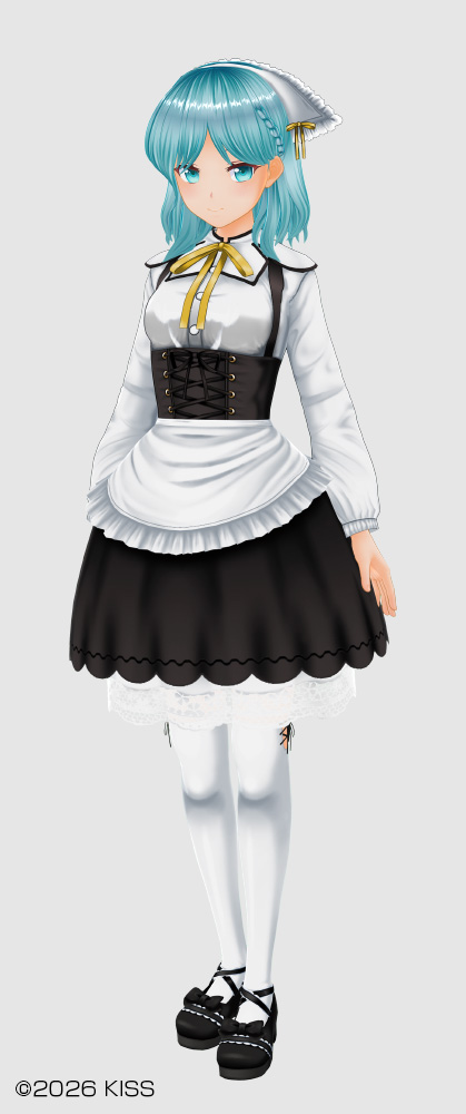 Facade Maid Uniform / Cunning Hairstyle (Facade Bangs, Facade Hair) / Facade Underwear Set