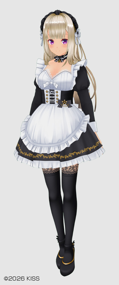 Clever Maid Uniform / Strong-Willed Hairstyle (Shrewd Bangs, Shrewd Long Hair)